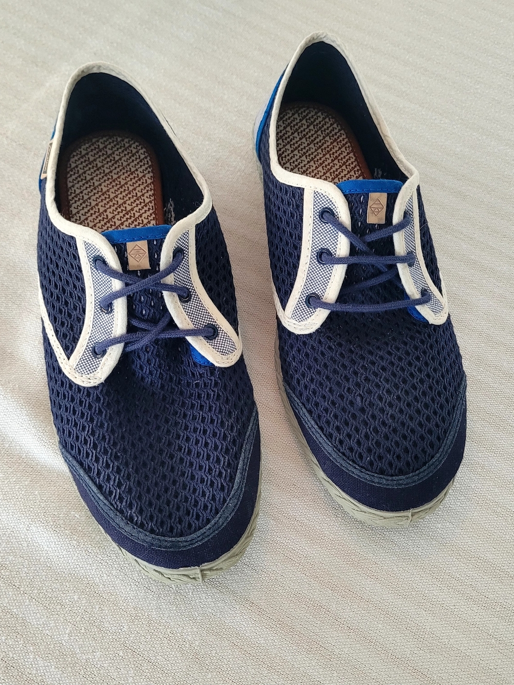NWOT Maians Sisto Rejilla Navy Blue Mesh Shoes | Men's Size 42 (US 8,5)